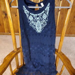 Blue Lace Dress